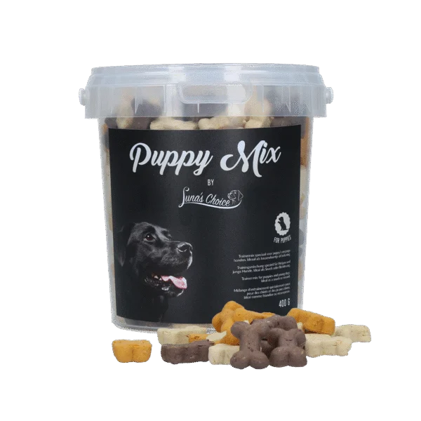 Biscotti premio per cuccioli, cotti al forno – Luna's Choice Puppy Mix S