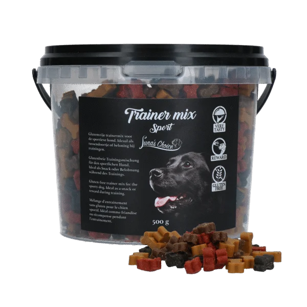 Snack da addestramento per cani, morbidi e senza glutine, 500 g – Luna's Choice Trainer Mix Sport