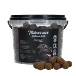 Palline per l'addestramento dei cani al salmone, senza cereali, 500 g – Palline al salmone Luna's Choice Trainer Mix