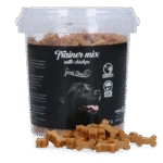 Snack da addestramento al pollo, bocconcini morbidi, 500 g – Luna's Choice Trainer Mix Kipstukjes