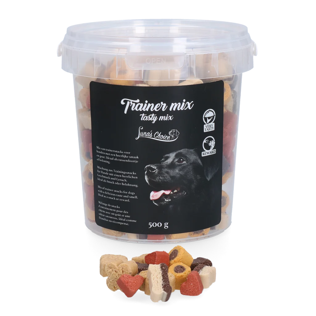 Snack per l’addestramento dei cani, mix morbido, 500 g – Luna's Choice Trainer Mix Tasty Mix - immagine 1