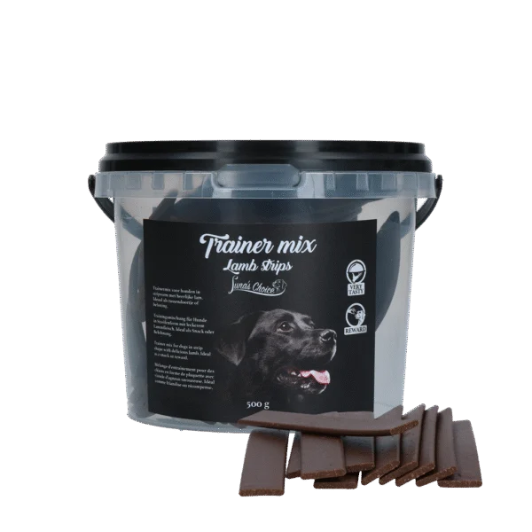 Snack per l’addestramento all’agnello, strisce morbide, 500 g – Luna's Choice Trainer Mix Lamb Strips