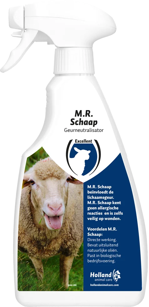 Spray profumato per pecore con oli naturali, 500 ml – Excellent M.R. Spray Schaap - immagine 1