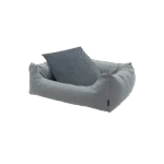 Cuccia per cani con bordi rialzati, grigio chiaro S, 80 x 67 x 22 cm – Madison Manchester Pet Bed - immagine 2