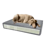 Cuscino ortopedico per cani con schiuma memory arancione S, 45 x 55 x 12 cm – Cuscino ortopedico in velluto Madison - immagine 4