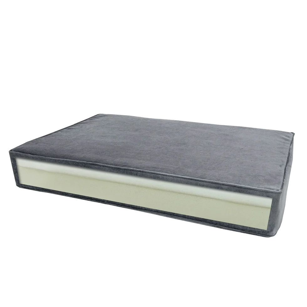 Cuscino ortopedico per cani con schiuma memory arancione S, 45 x 55 x 12 cm – Cuscino ortopedico in velluto Madison - immagine 5