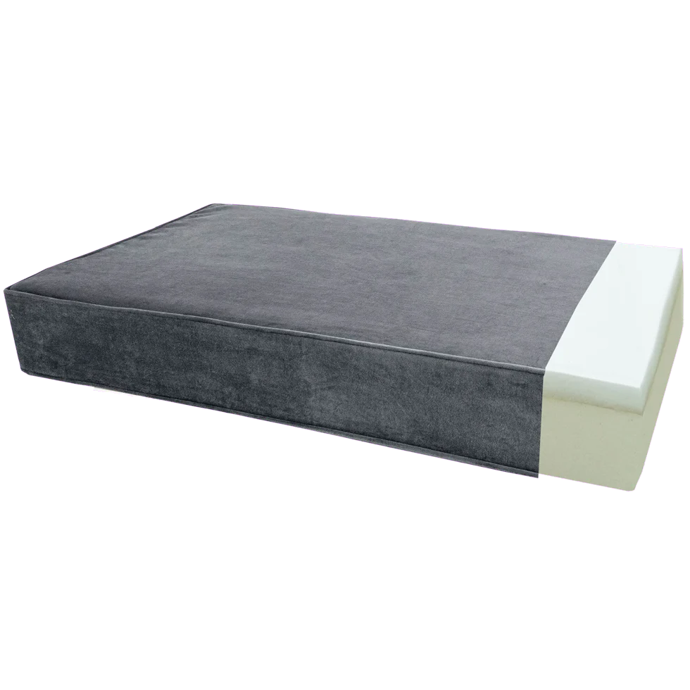 Cuscino ortopedico per cani con memory foam verde S, 45 x 55 x 12 cm – Cuscino ortopedico Madison in velluto - immagine 3