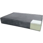 Cuscino ortopedico per cani con memory foam verde S, 45 x 55 x 12 cm – Cuscino ortopedico Madison in velluto - immagine 5