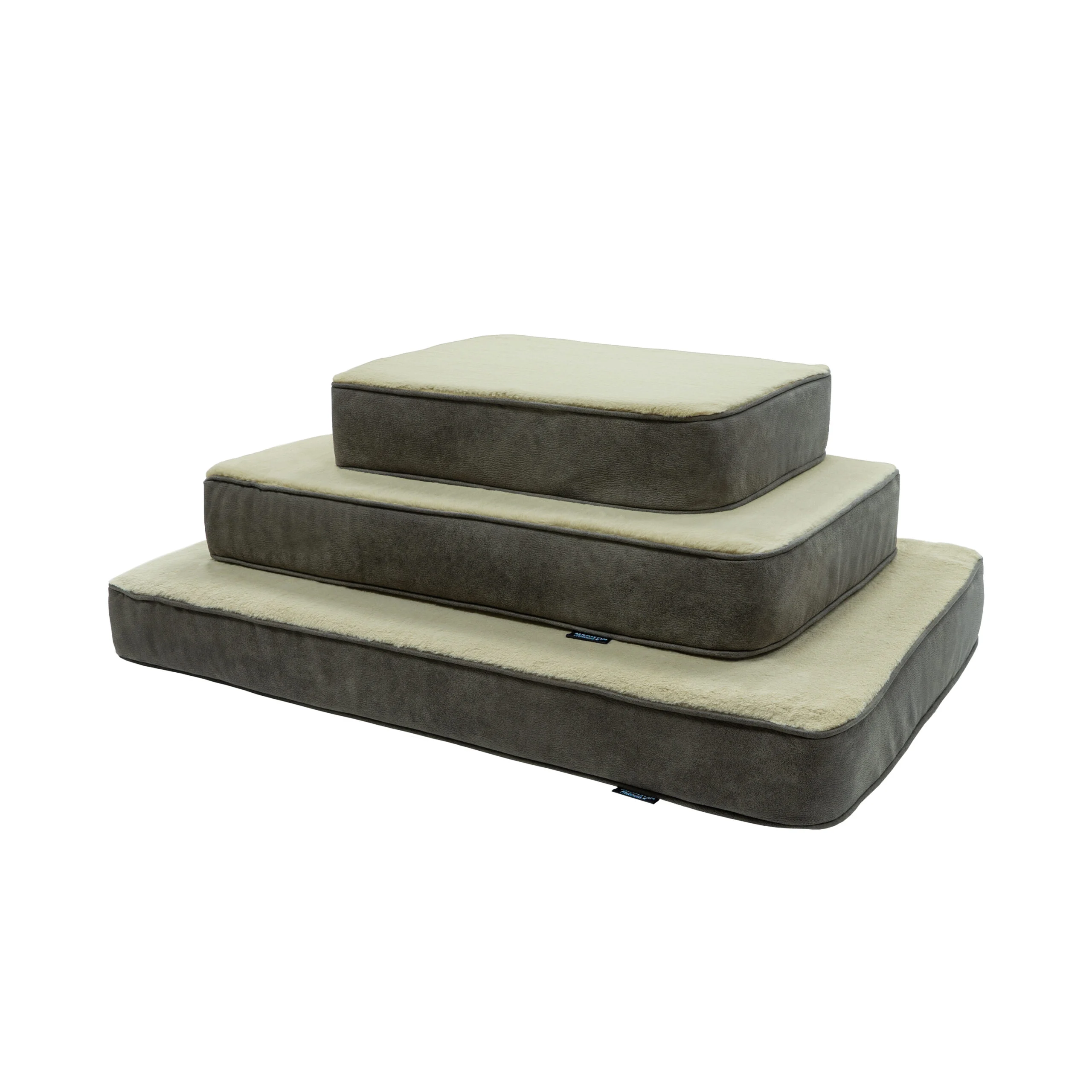 Cuscino ortopedico per cani in memory foam grigio S, 45 x 55 x 12 cm – Cuscino ortopedico Madison - immagine 2