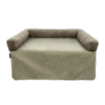 Cuscino ortopedico per cani in memory foam tortora S – Madison Sofa Orthopedisch