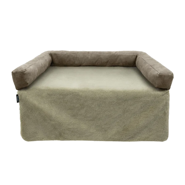 Cuscino ortopedico per cani in memory foam tortora S – Madison Sofa Orthopedisch