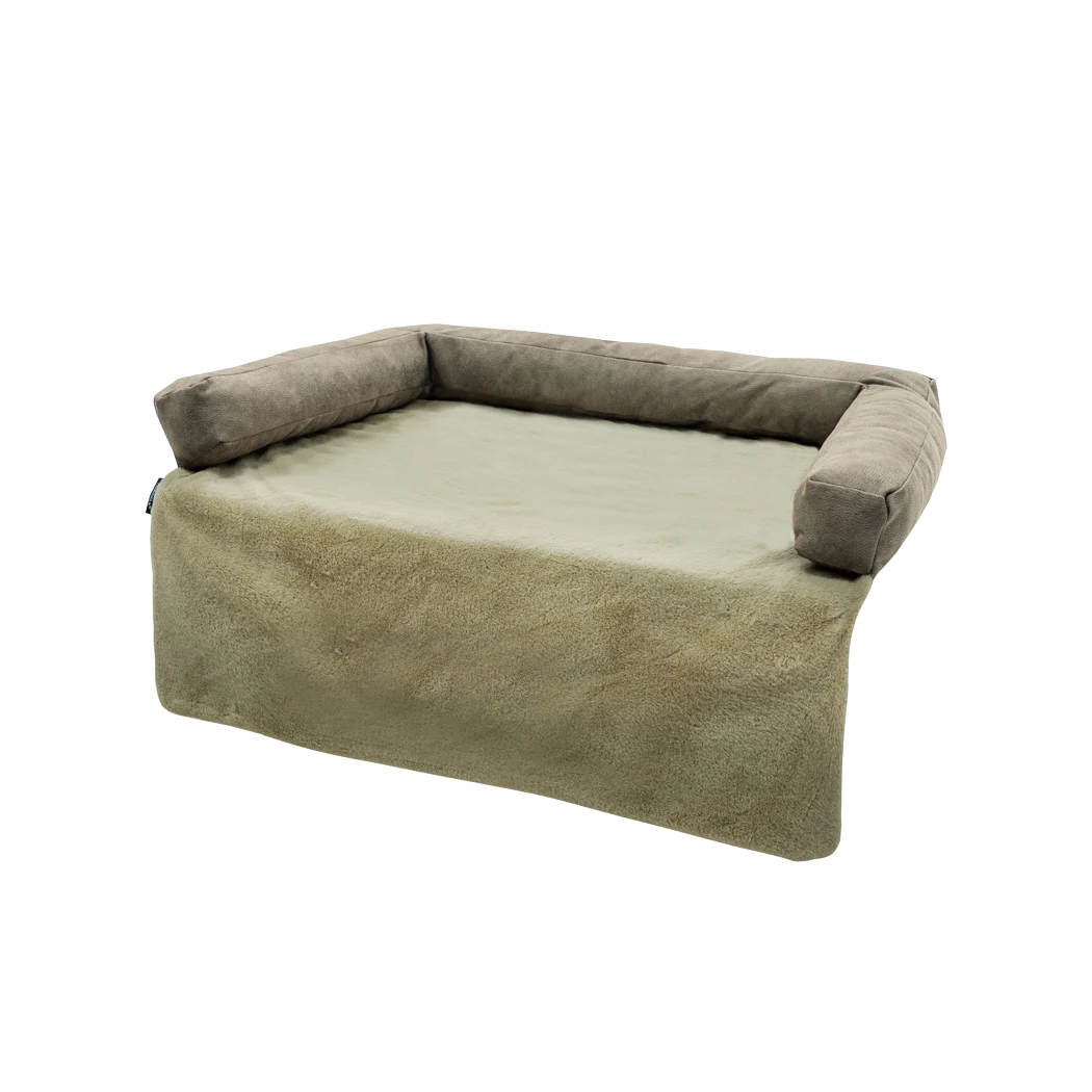 Protezione per divano per cani con bordi rialzati, tortora, S, 58 x 70 cm – Madison Travel & Sofa Protector - immagine 1