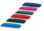 Pettine per criniera in plastica, 100 mm, blu – Vplast - immagine 4