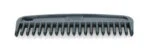 Pettine per criniera in plastica, 100 mm, nero – Vplast - immagine 2