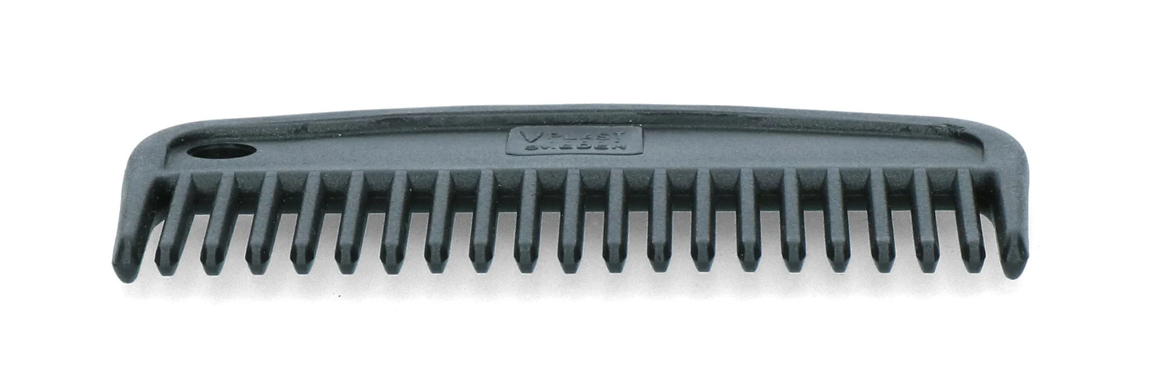 Pettine per criniera in plastica, 100 mm, nero – Vplast - immagine 2