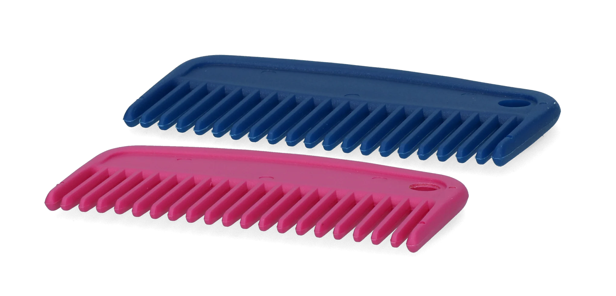 Pettine per criniera in plastica, 100 mm, blu – Vplast - immagine 2