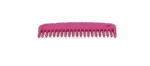 Pettine in plastica per criniera, 100 mm, rosa – Vplast - immagine 3