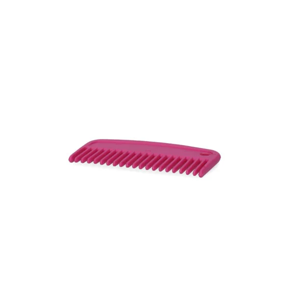 Pettine in plastica per criniera, 100 mm, rosa – Vplast
