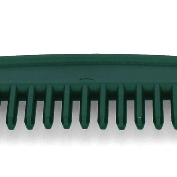 Pettine in plastica per criniera, 100 mm, verde – Vplast