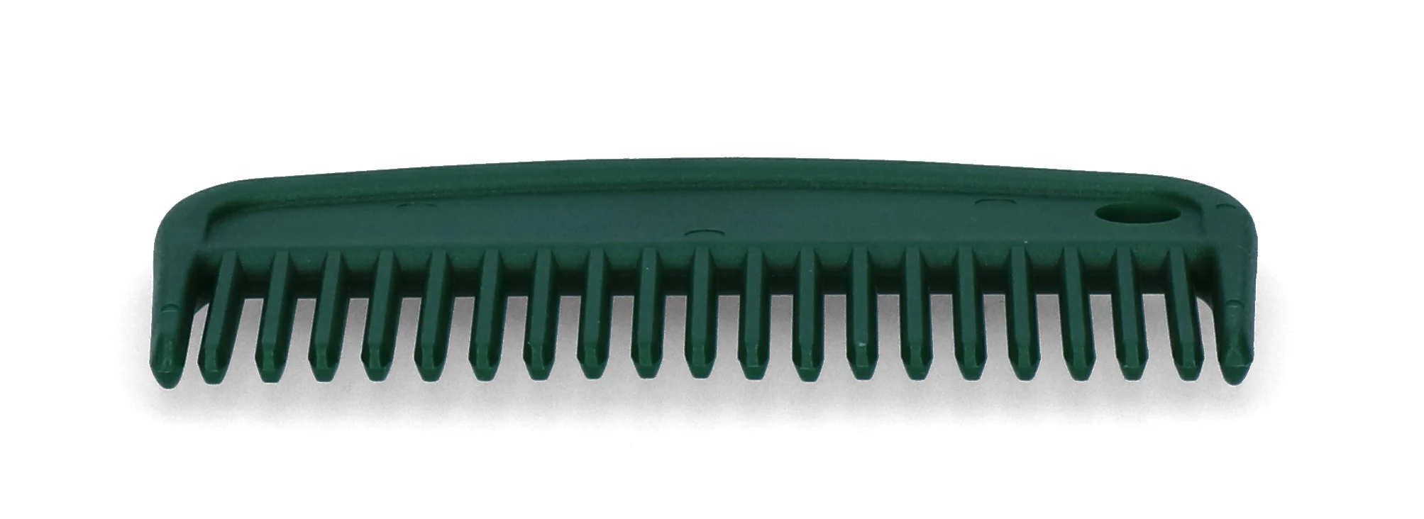 Pettine in plastica per criniera, 100 mm, verde – Vplast - immagine 1