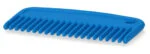 Pettine per criniera in plastica, 100 mm, blu – Vplast