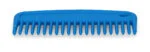 Pettine per criniera in plastica, 100 mm, blu – Vplast - immagine 3