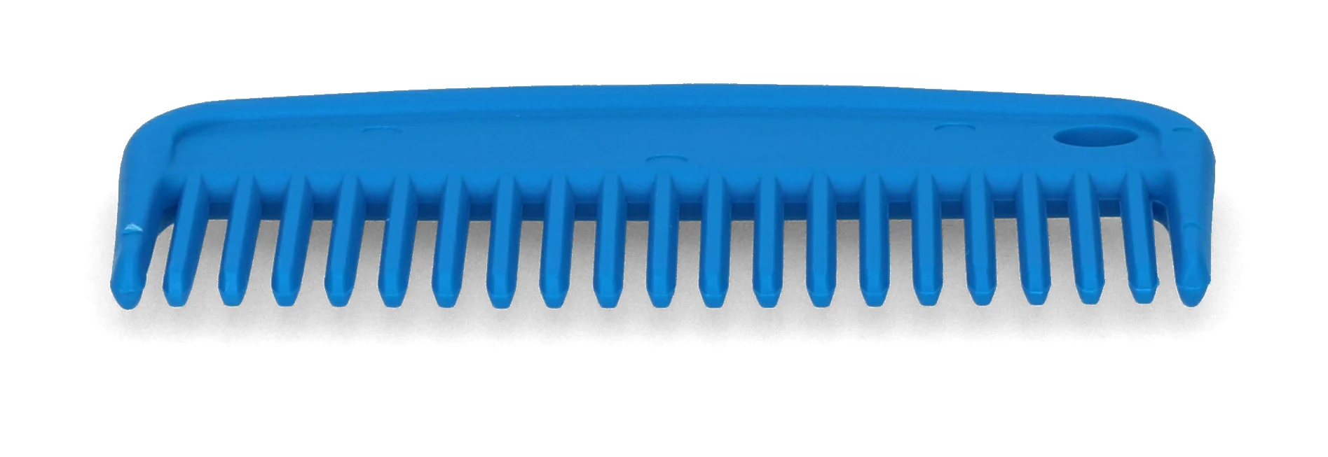 Pettine per criniera in plastica, 100 mm, blu – Vplast - immagine 3
