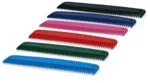 Pettine per criniera in plastica, 200 mm, rosa – Vplast - immagine 2