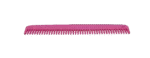 Pettine per criniera in plastica, 200 mm, rosa – Vplast - immagine 3