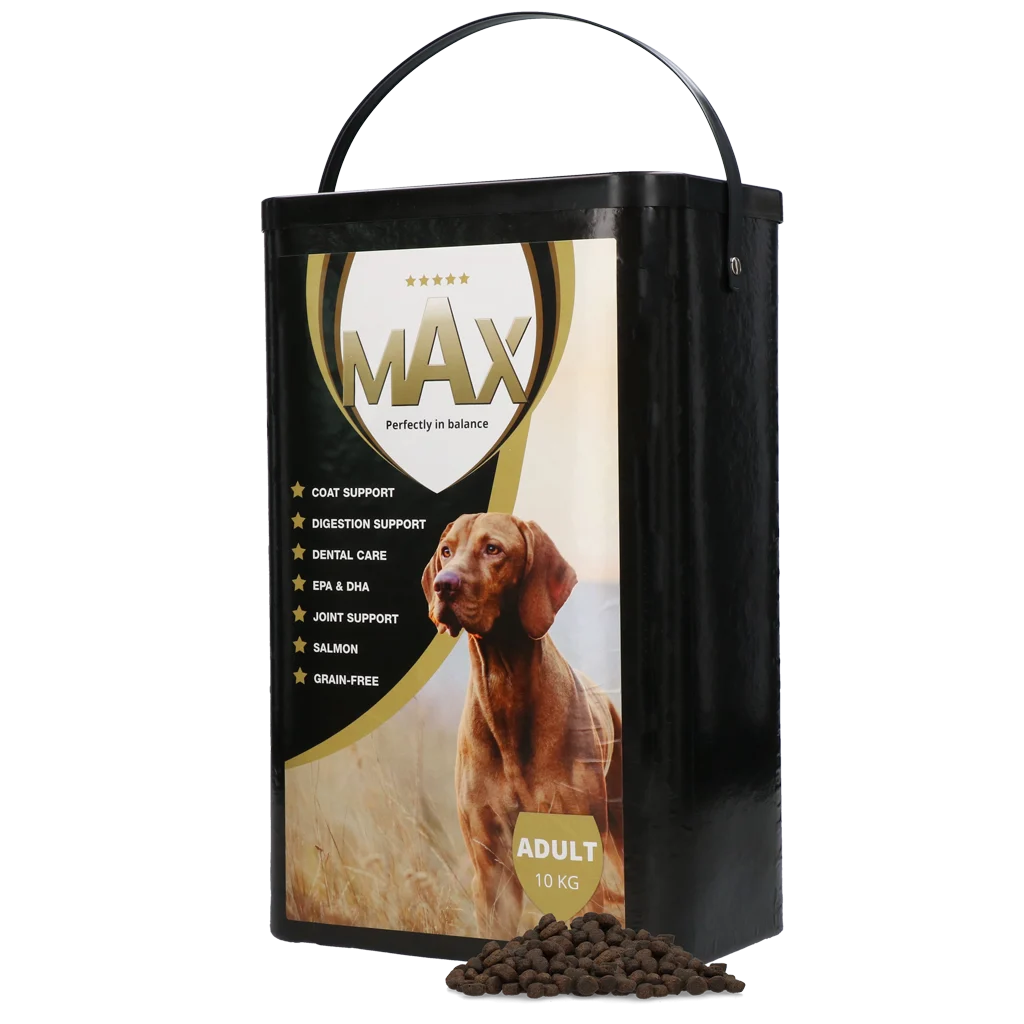 Alimento per cani senza cereali al salmone, 10 kg – Max Adult - immagine 1