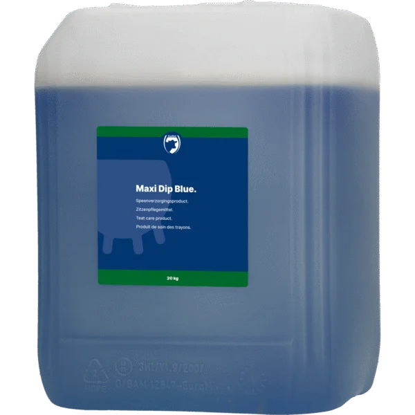 Prodotto per l’immersione dei capezzoli con clorexidina, 20 kg – Excellent Maxi Dip Blue