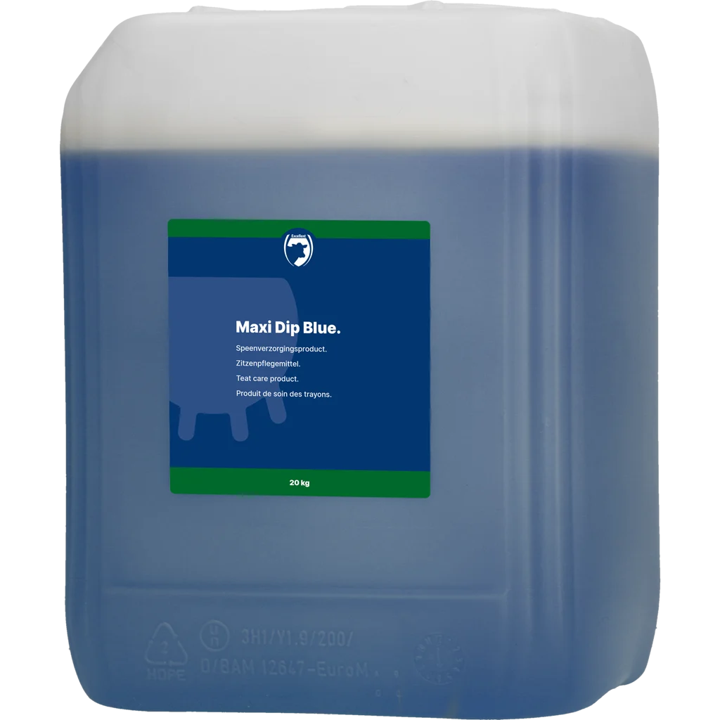 Prodotto per l’immersione dei capezzoli con clorexidina, 20 kg – Excellent Maxi Dip Blue - immagine 1