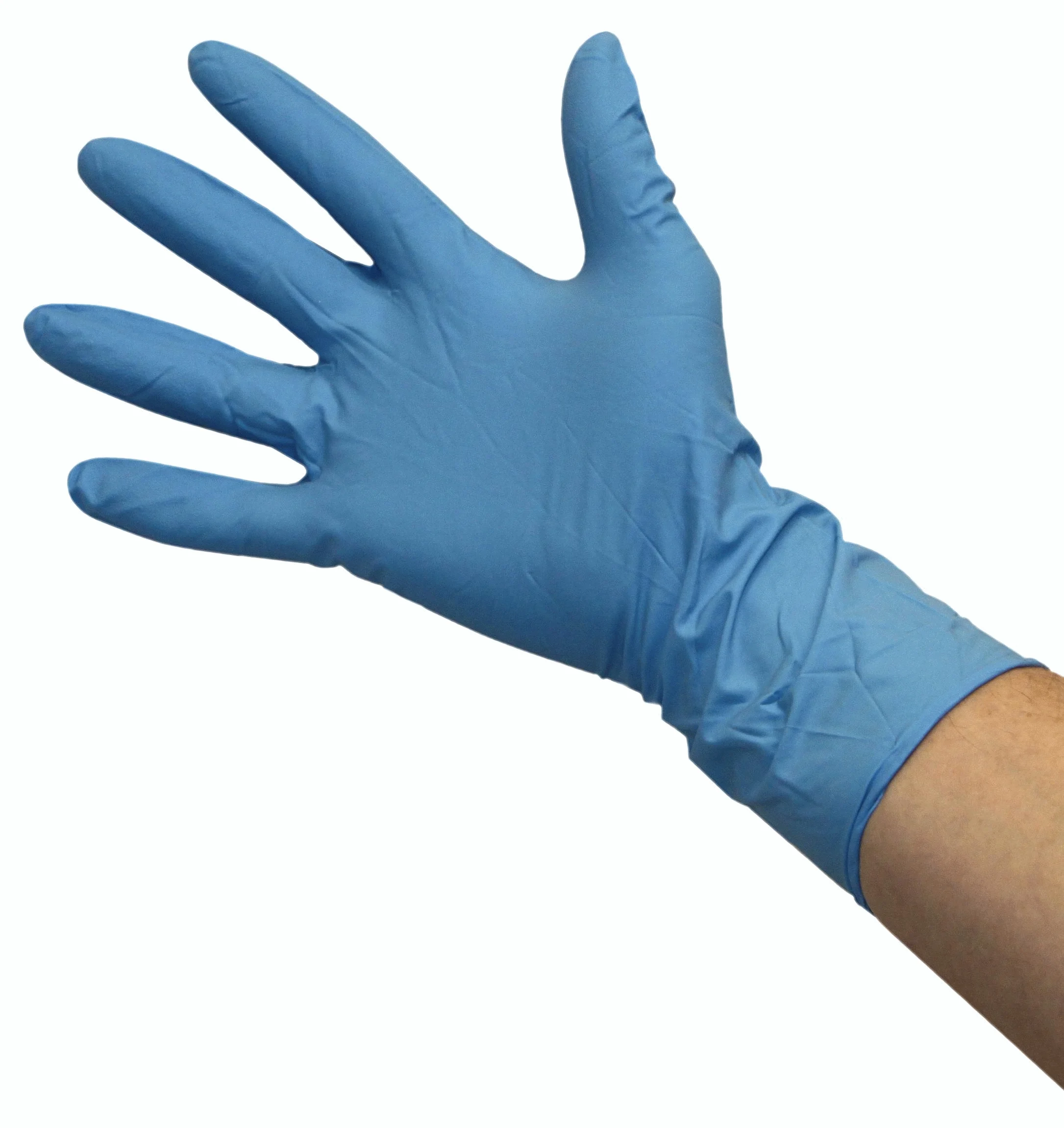 Guanti da mungitura extra spessi e lunghi, taglia S (da 6 a 7), 50 pezzi – Hofman Animal Care Maxi Milking Gloves DURA - immagine 3