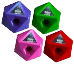 Cubo portamangime per cavalli rosa, apertura per snack da 37 mm – Maximus Feed & Play Cube - immagine 2