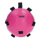 Palla gioco per cavalli con elastici, 19 cm, rosa – Excellent Horse Fun Play Ball - immagine 2