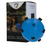 Palla gioco per cavalli con elastici, 19 cm, blu – Excellent Horse Fun Play Ball