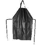 Grembiule da mungitura impermeabile nero, 80 x 120 cm - immagine 3