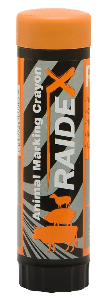Matita marcatrice arancione, girevole – Raidex - immagine 1