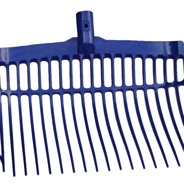 Forca per letame in plastica senza manico, blu, 41 x 36 x 11 cm – Vplast