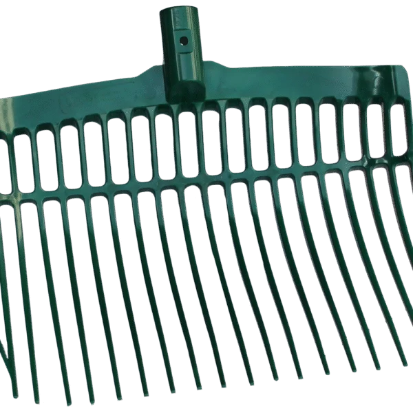 Forca per letame in plastica senza manico, verde, 41 x 36 x 11 cm – Vplast