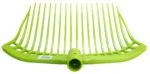 Forca per letame in plastica senza manico, verde lime, 41 x 36 x 11 cm – Vplast - immagine 4