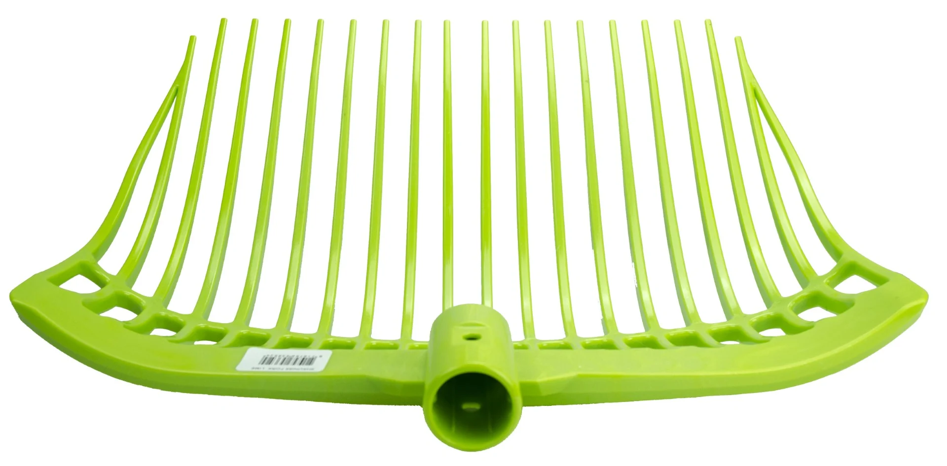 Forca per letame in plastica senza manico, verde lime, 41 x 36 x 11 cm – Vplast - immagine 4