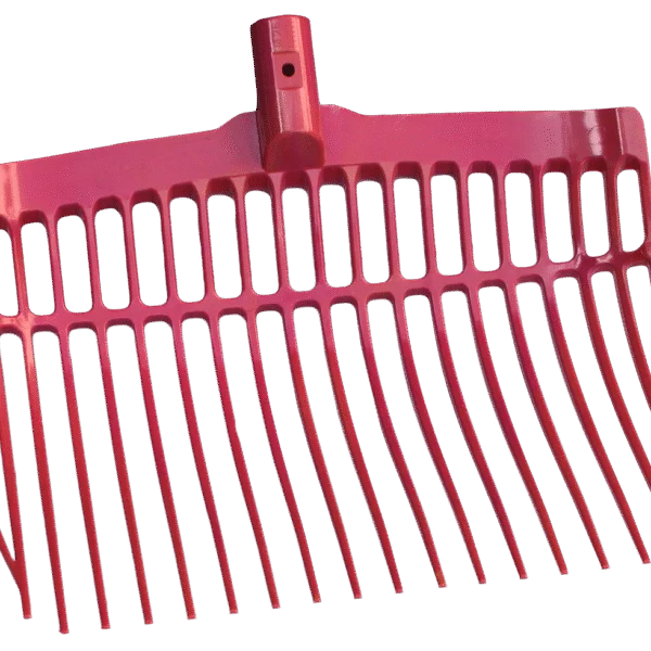 Forca per letame in plastica senza manico, rosa, 41 x 36 x 11 cm – Vplast