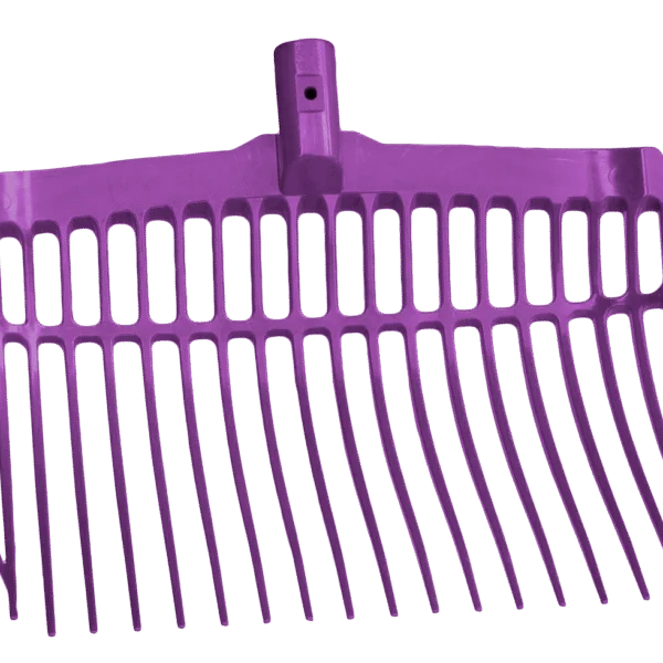 Forca per letame in plastica senza manico, viola, 41 x 36 x 11 cm – Vplast