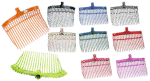 Forca per letame in plastica senza manico, grigia, 41 x 36 x 11 cm – Vplast - immagine 2