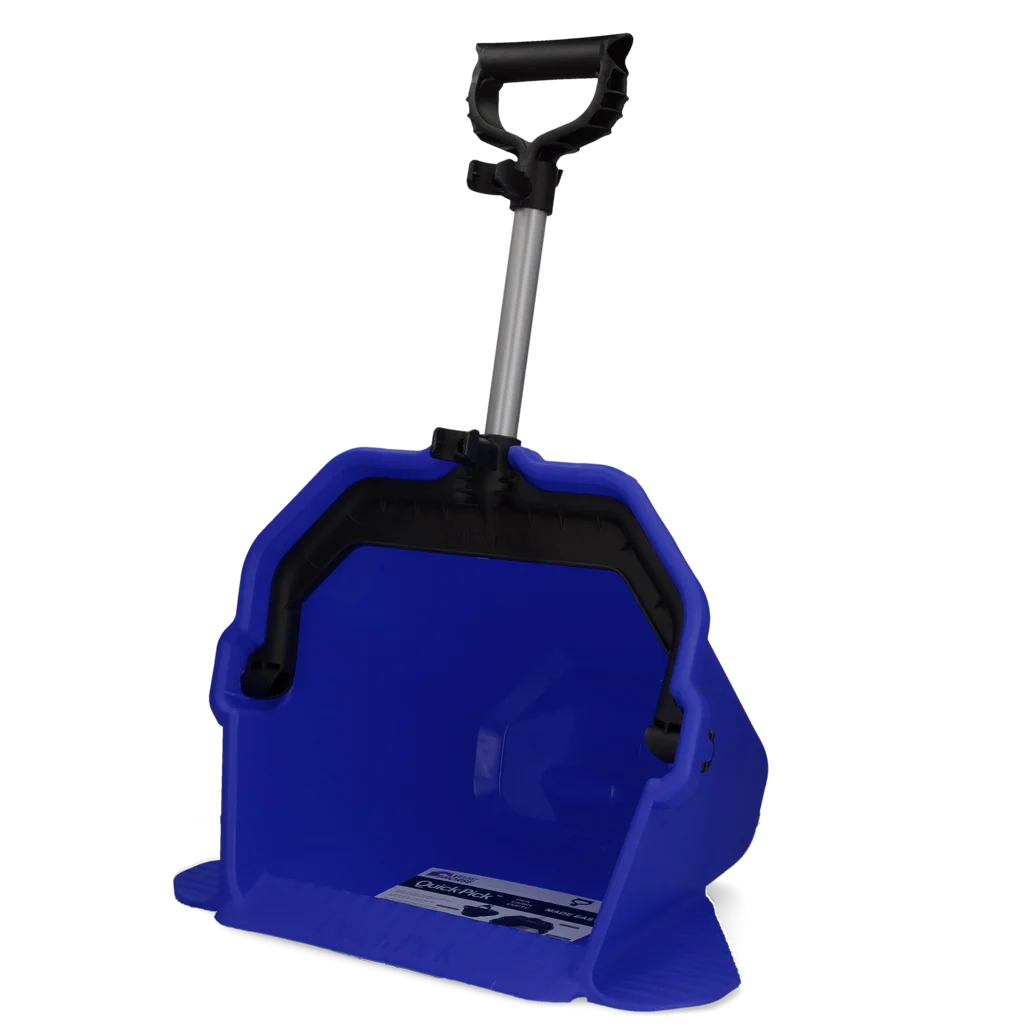 Cassetta raccogli letame blu – Vplast Mestboy Quick Pick - immagine 1
