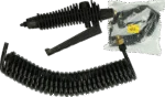 Tubo a spirale con valvola a pistola, 2,5 m – Mesto Inox Plus - immagine 2