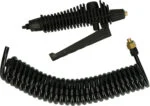 Tubo a spirale con valvola a pistola, 2,5 m – Mesto Inox Plus