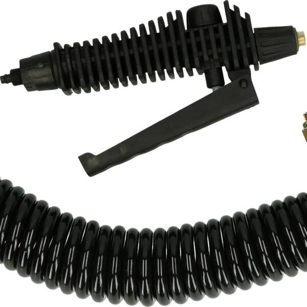 Tubo a spirale con valvola a pistola, 2,5 m – Mesto Inox Plus