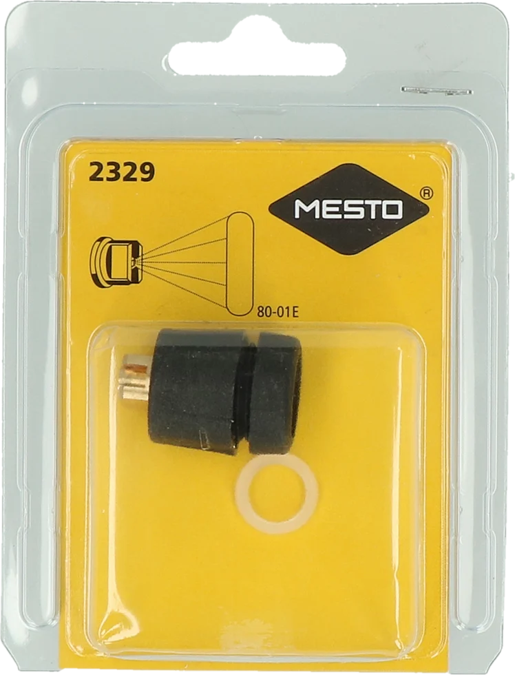 Ugello a ventaglio con filtro fine per un getto ampio – Mesto 80-01E - immagine 1